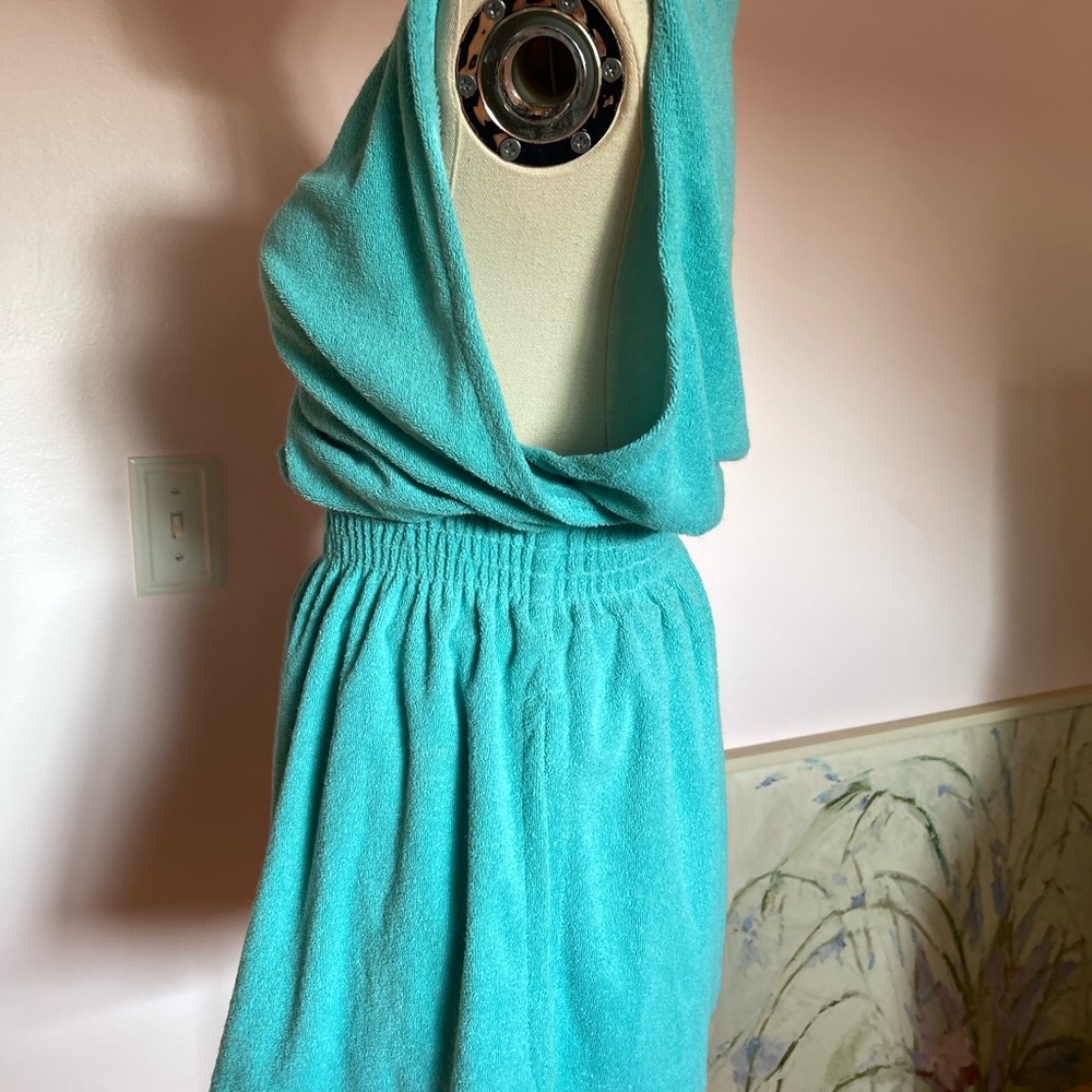 Vintage terry cloth swim cover up - Picture 6 of 11